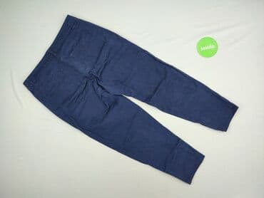 Women: UP2Fashion, Material trousers for women, size 3XL (EU 46) — 3