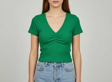 bluzki prazkowane: Calliope, Top damski, rozmiar M — 8