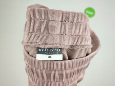 różowe spodnie dresowe: Beloved, Spodnie dresowe damskie, rozmiar XL — 4