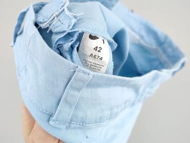 jeansy jasne damskie: Spodnie materiałowe damskie, rozmiar XL — 5