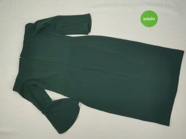 sukienki butelkowa zieleń midi: Sukienka damska, rozmiar S — 3