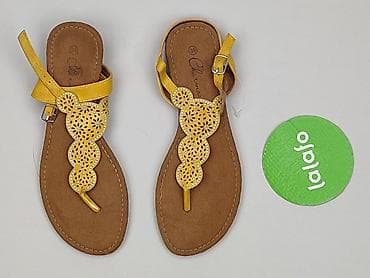 hermes klapki biale: Sandały damskie, rozmiar 39 — 2