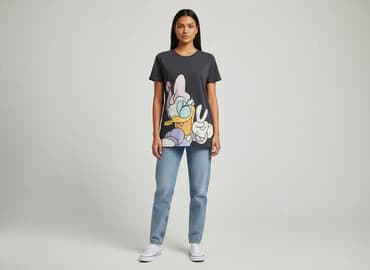 t shirty donald duck: Cropp, T-shirt damski, rozmiar M — 1