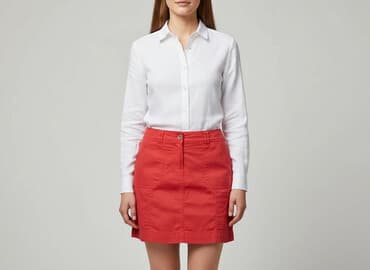 czerwona spódnica mohito: Colours, Spódnica damska, rozmiar S — 7