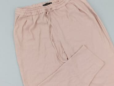 Zara, Material trousers for women, size L (EU 40)