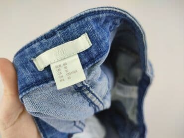 woskowane spodnie z wysokim stanem h m: H&M, Jeansy damskie, rozmiar M — 4