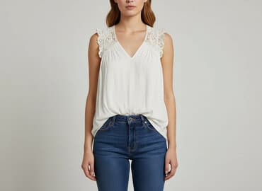 bluzki damskie z aplikacjami: New Look, Bluzka damska, rozmiar M — 1