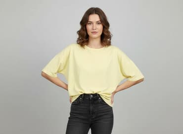 żółte bluzki reserved: Reserved, T-shirt damski, rozmiar XS — 1