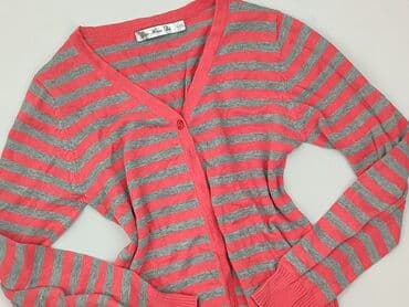 sweter w paski z serduszkiem: JIAHAODI, Kardigan damski, rozmiar 2XL — 1