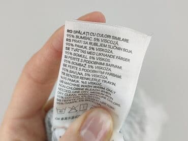 szara bluzka h m: H&M, Bluzka damska, rozmiar S — 7