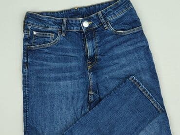 Spodnie jeansowe, H&M, 11 lat, 152, stan - Bardzo dobry