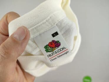 koszulka z kryształkami zara: Koszulka dla mężczyzn, L, Fruit Of The Loom, stan - Idealny — 4