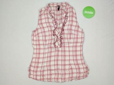 bluzki w kratkę czerwona: Colours of the World, Women's blouse, size S — 3