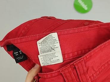 hm czerwone spodnie: H&M, Spodnie materiałowe damskie, rozmiar S — 5