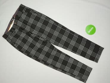 pepco spodnie w krate: Spodnie materiałowe damskie, rozmiar L — 2