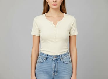 koszula damska z kokardą: A&B, Футболка жіноча, розмір XS — 1