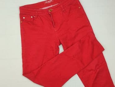 Women: Material trousers for women, size M (EU 38) — 1