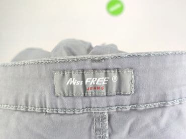 szare jeansy damskie stylizacje: Spodnie materiałowe damskie, rozmiar XL — 4