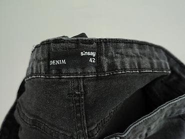 jeans trapped: Sinsay, Jeansy damskie, rozmiar XL — 4