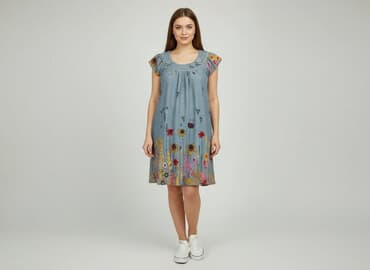 sukienka w kwiaty new yorker: Sukienka damska, rozmiar M — 1