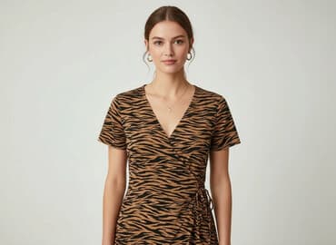 zara sukienka zebra: H&M, Sukienka damska, rozmiar S — 1