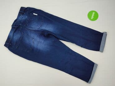 biale szerokie jeansy: Bonprix, Jeansy damskie, rozmiar L — 3