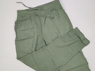 Women: Material trousers for women, size S — 1