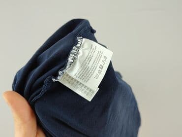 chabrowa bluzki plus size: Yessica, Bluzka damska, rozmiar 5XL — 5