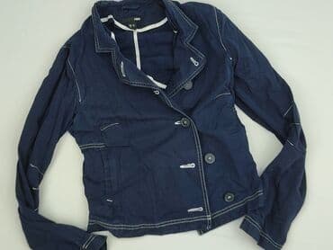 jeansy damskie podarte: H&M, Kurtka jeansowa damska, rozmiar XS — 1