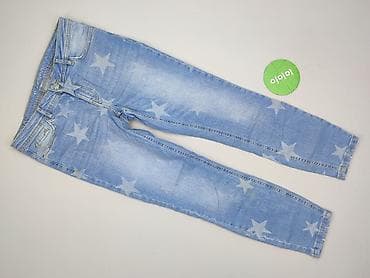 moda jeansy: Jeansy damskie, rozmiar M — 2
