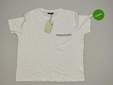 klapki lasocki biale: Sinsay, T-shirt damski, rozmiar XL — 2