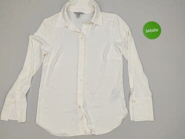 niebieski sweter hm: H&M, Koszula damska, S — 2