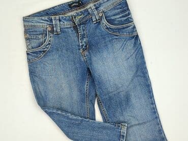 lindex jeansy: Lindex, Spodnie 3/4 damskie, rozmiar M — 1