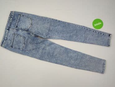 woskowane jeansy z wysokim stanem: Jeansy damskie, rozmiar XL — 3