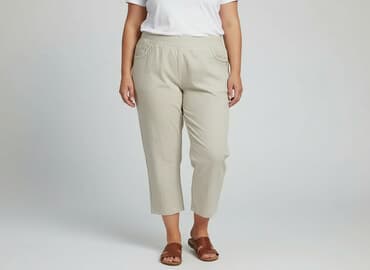 ubrania hurt: Spodnie 3/4 damskie, rozmiar 4XL — 1