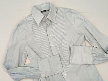 niebieska bluzki koszulowe: Сорочка жіноча, розмір M — 2