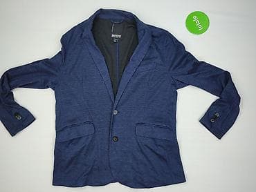 pull bear marynarka: Męska marynarka SMOG (Established 1999) - Rozmiar: L - Kolor — 2