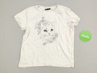 koszulka z napisem dzik: Sinsay, T-shirt damski, rozmiar S — 2