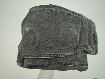 dżinsy z wysokim stanem czarne: Clockhouse, Jeansy damskie, M — 6