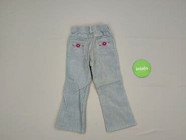 allegro ubrania dla dzieci 9 lat: Material trousers, 2-3 years, 98, condition - Good — 3