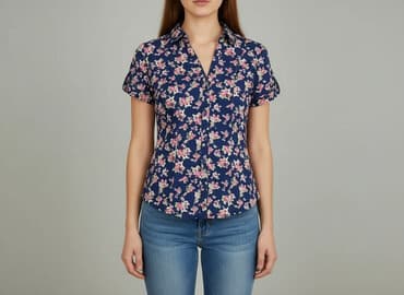 terranova spodnie z wysokim stanem: Terranova, Bluzka damska, rozmiar S — 7