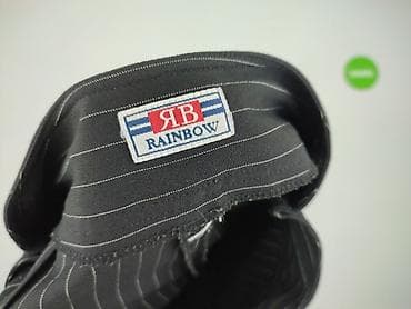 stringi damskie h: RAINBOW, Spodnie materiałowe damskie, rozmiar 2XS — 4