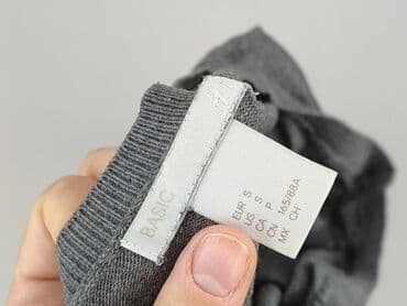 szara bluzka h m: H&M, Bluzka damska, rozmiar S — 4