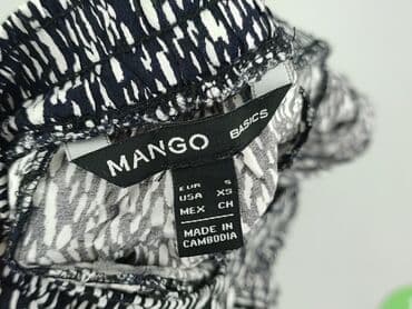 mango spodnie czarne: Mango, Spodnie materiałowe damskie, S — 5