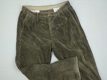 bluza m: Męskie spodnie sztruksowe - Materiał: gruby sztruks (szeroki prążek) — 1