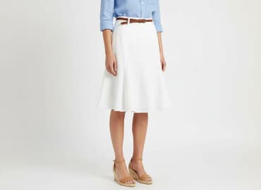 elegancki komplet bluzka i spódnicą zara: Zara, Spódnica damska, rozmiar S — 1