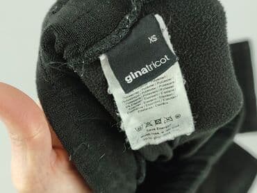 woskowane legginsy z wysokim stanem zara: Gina Tricot, Spodnie materiałowe damskie, XS — 4