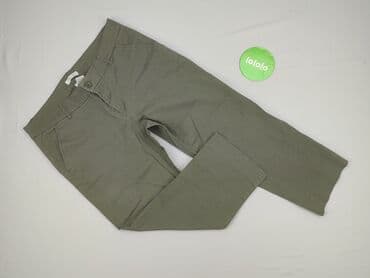 oliwkowe buty: Spodnie materiałowe damskie, rozmiar S — 2