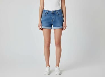 pull and bear krótkie spodenki: PULL&BEAR, Szorty damskie, rozmiar 2XS — 7