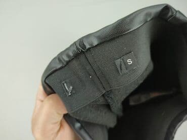 legginsy antycellulitowe masujące i wyszczuplające: Leggings Eco-leather for women, size S — 4